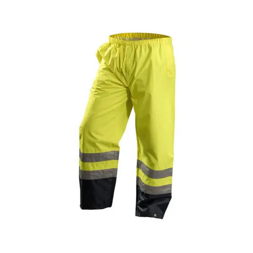 Occunomix LUX-TENR-Y Premium Breathable Rain Pants Hi-Vis Yellow