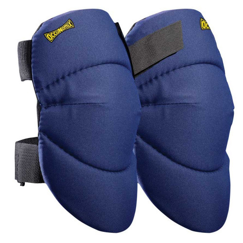 Occunomix OK-KP-350 Classic Fabric Cap Knee Pads, Pair Blue
