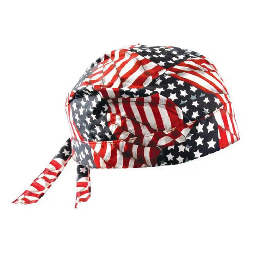 Occunomix TN5-JFL Tie Hat Doo Rag, Individual Jungle Flage