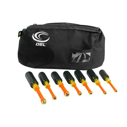 OEL IT-25921 Insulated Nut Driver 3" Set 7 Pieces