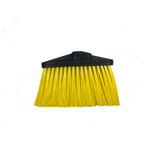 Better Brush 430209Y Light Sweep Upright Broom Stiff - 5" Trim Yellow - Head Only