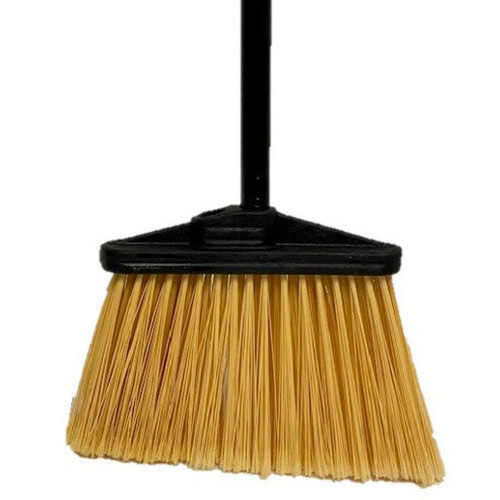 Better Brush 431609 Warehouse Angled Upright Broom with Metal Handle