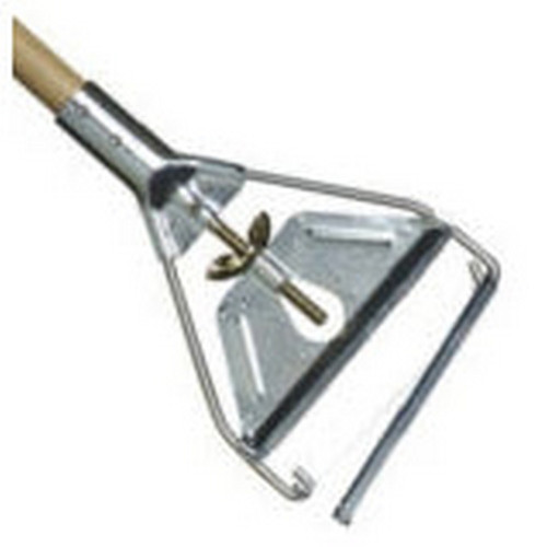 Better Brush 150160 Quick Change Mop Handles - Metal Head / Wood Handle