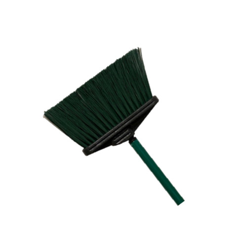 Better Brush 430409G Light Vertical Sweep - 4' Green Metal Handle - Stiff Green