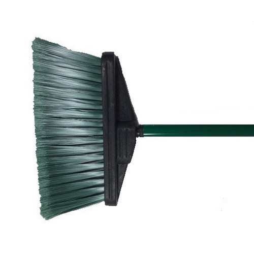 Better Brush 430309G Light Vertical Sweep - 4' Green Metal Handle - Green Flagged