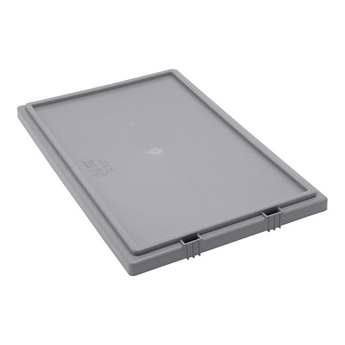 Quantum Storage Systems LID241GY Gray Lid for SNT240GY Stack and Nest Tote