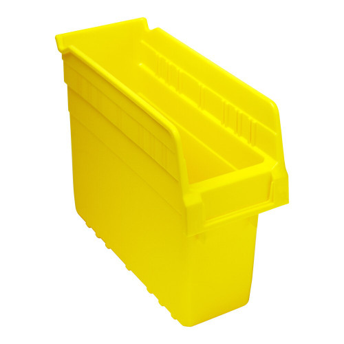Quantum Storage Systems QSB801YL STORE-MAX 11 5/8" x 4 3/8" x 8" Yellow Shelf Bin