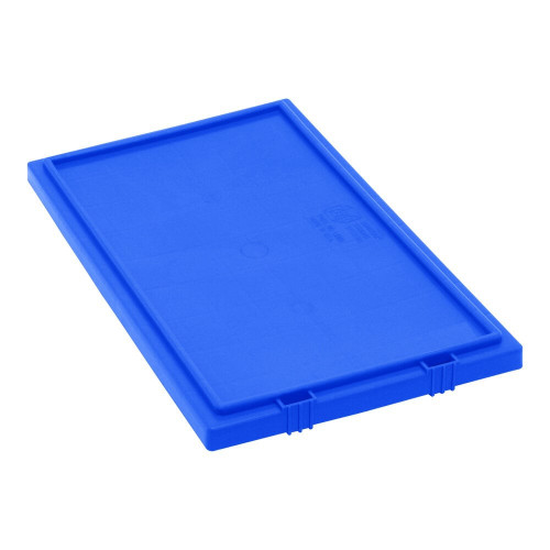 Quantum Storage Systems LID181BL Blue Lid for SNT180BL and SNT185BL Stack and Nest Totes