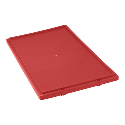 Quantum Storage Systems LID301RD Red Lid for SNT300RD Stack and Nest Tote