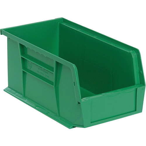 Quantum Storage Systems QUS-230GN 10 7/8" x 5 1/2" x 5" Green Hanging Bin