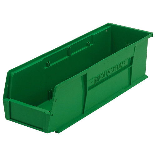 Quantum Storage Systems QUS-238GN 18" x 5 1/2" x 5" Green Hanging Bin