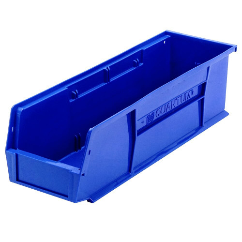 Quantum Storage Systems QUS-238BL 18" x 5 1/2" x 5" Blue Hanging Bin