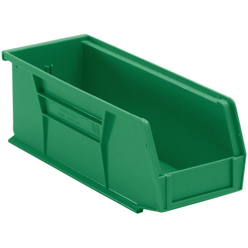 Quantum Storage Systems QUS-224GN 10 7/8" x 4 1/8" x 4" Green Hanging Bin