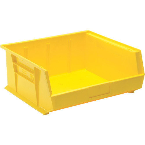 Quantum Storage Systems QUS-250YL 14 3/4" x 16 1/2" x 7" Yellow Hanging Bin