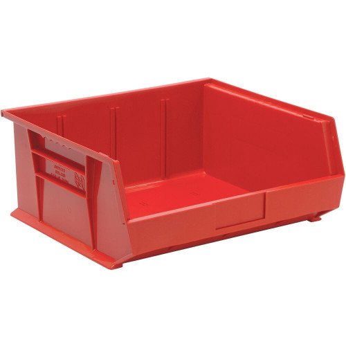 Quantum Storage Systems QUS-250RD 14 3/4" x 16 1/2" x 7" Red Hanging Bin