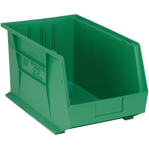 Quantum Storage Systems QUS-260GN 18" x 11" x 10" Green Hanging Bin