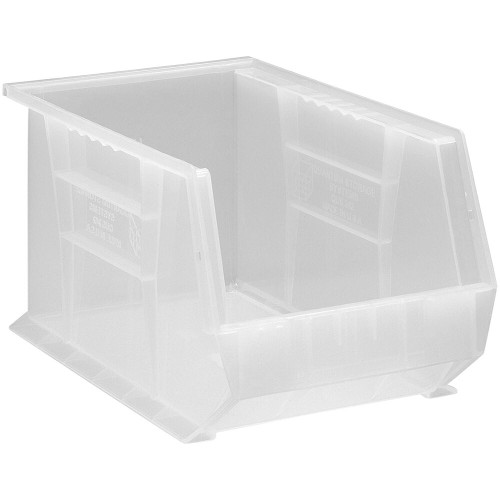 Quantum Storage Systems QUS-242CL 13 5/8" x 8 1/4" x 8" Clear Hanging Bin