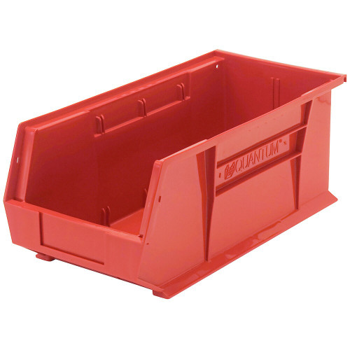 Quantum Storage Systems QUS-248RD 18" x 8 1/4" x 7" Red Hanging Bin