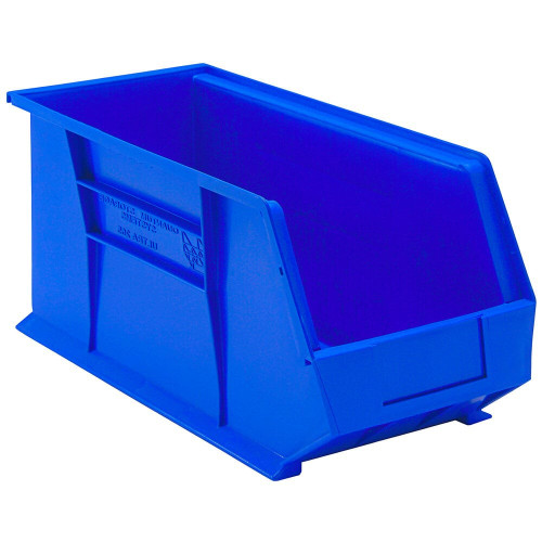 Quantum Storage Systems QUS-265BL 18" x 8 1/4" x 9" Blue Hanging Bin