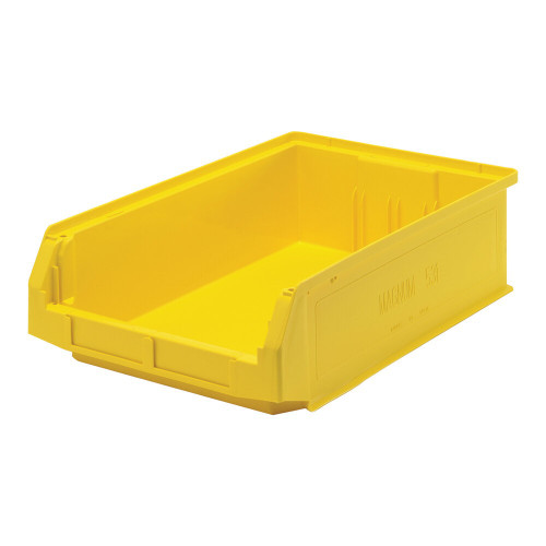 Quantum Storage Systems QMS531YL Magnum 19 3/4" x 12 3/8" x 5 7/8" Yellow Storage Tote Bin