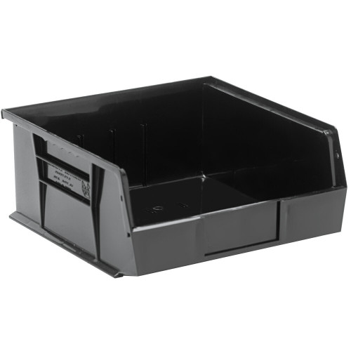 Quantum Storage Systems QUS-235BK 10 7/8" x 11" x 5" Black Hanging Bin