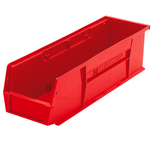 Quantum Storage Systems QUS-238RD 18" x 5 1/2" x 5" Red Hanging Bin