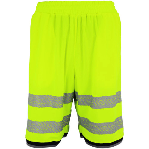 Global Glove GLO-6S FrogWear HV Comfortable High-Visibility Safety Shorts