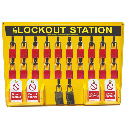 Reece Safety LSE106-1 20 Padlock Lockout Station