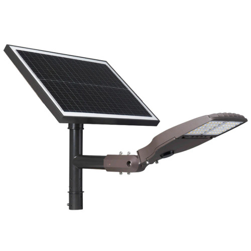 Light Efficient Design SL-SAL-60L-FC-T3-BK-G3 G3 Solar LED Off-Grid Area Light - Motion Sensor - 30W - CCT Selectable - 6,000 Lumens