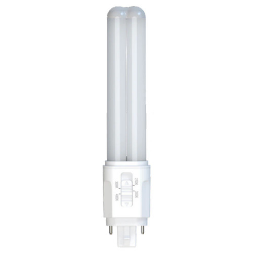 Light Efficient Design LED-7310-FC-G4 2-Pin LED PL Retrofit Lamp - G24d/G24q Base - 9W - CCT Selectable - 1,243 Lumens - Omni-Directional - 120-277V