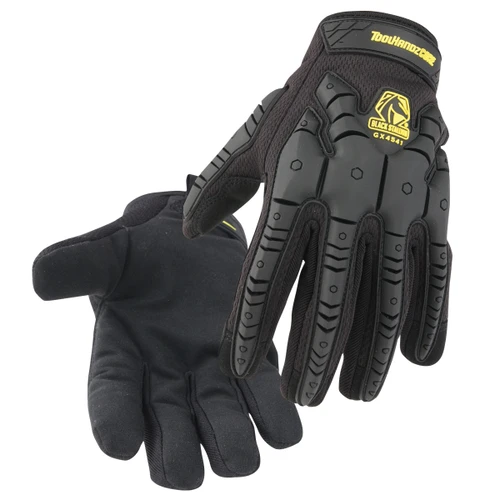 Black Stallion GX4541-BK ToolHandz CORE Multiuse Impact-Resistant Mechanics Glove