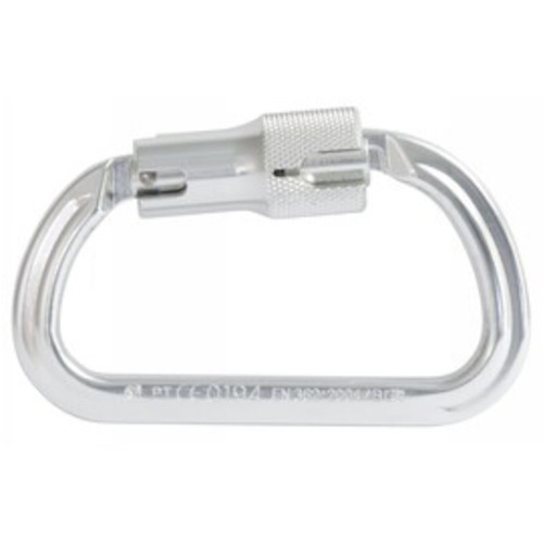 Miller 17D-2-Z7 Double-Action Twist-Lock Carabiner, Aluminum, 1-in Gate Opening