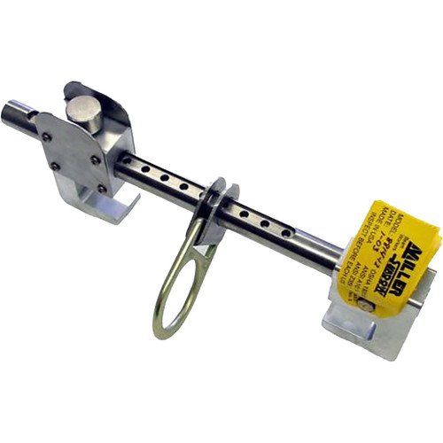 Miller 8814-12 Stainless Steel/Aluminum Adjustable Beam Anchor