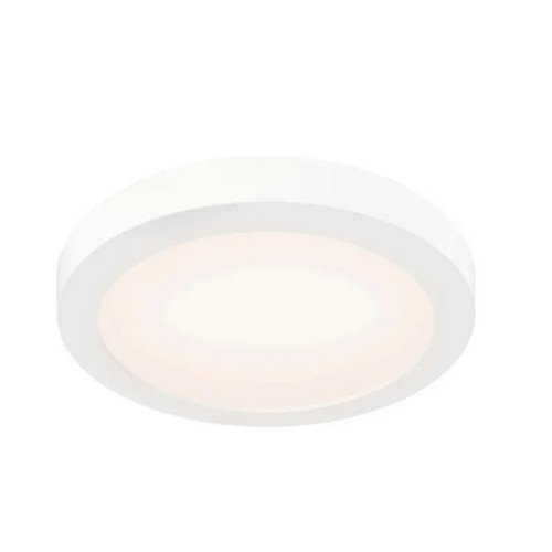DALS Prime 9" Coastal-Grade CCT Selectable LED Flush Mount Light - 14W, 960 Lumens, 120V - White Finish