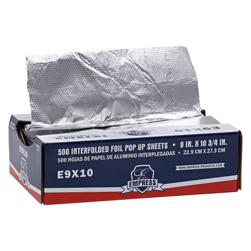 Empress E9X10 Foil Pop Up Sheets 9" X 10.75" 500 Box
