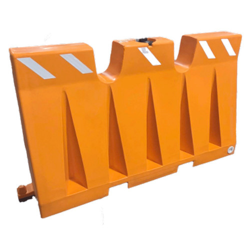 DPI TB-6T Plastic Traffic Barrier, 71X43, Orange