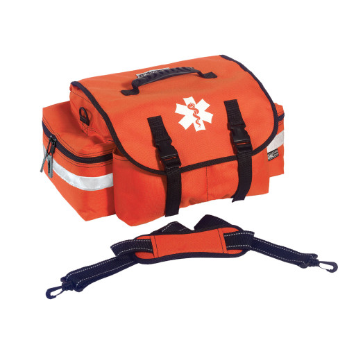 McKesson 1260236 EMS Jump Bag Arsenal 5210 Orange 600D Polyester 7 X 10 X 16-1/2 Inch