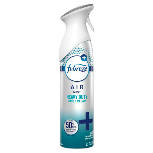 P&G Professional Febreze 19924 AIR Freshener Spray 8.1 oz. Heavy Duty Crisp Clean 6 / case