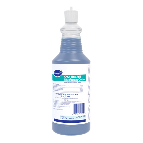 Diversey 100925283 Crew Non-Acid Disinfectant Cleaner CREW NON-ACID 12 / 32OZ