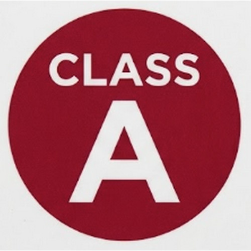ProStat 8612 Large Class A First Aid Cabinet Compliance Label (2021 Revision) – 4.25" Width