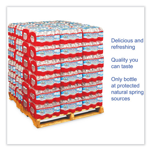 Crystal Geyser CGW24514 Alpine Spring Water, 16.9 oz Bottle, 24/Case, 84 Cases/Pallet
