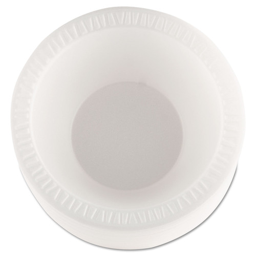 Dart DCC12BWWCR Concorde Foam Bowl, 10 12oz, White, 125/Pack, 8 Packs/Case