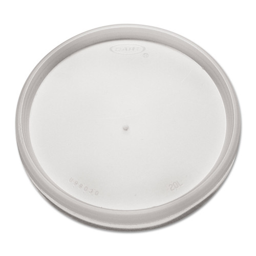 Dart DCC20JL Plastic Lids, for 8, 12, 16oz Hot/Cold Foam Cups, Vented, 1000/Case