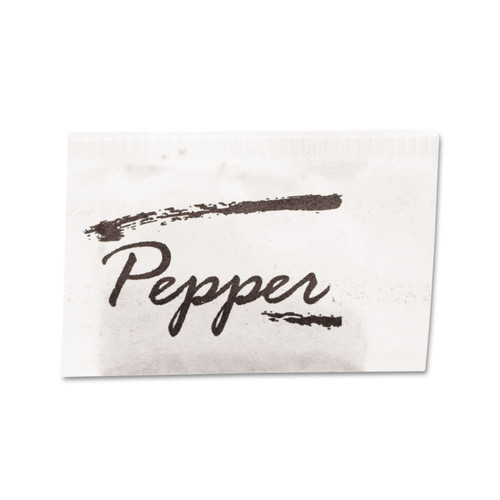 Diamond Crystal MKL14462 Pepper Packets, .10 Grams, 1000 Packets/Box, 3 Boxes/Case