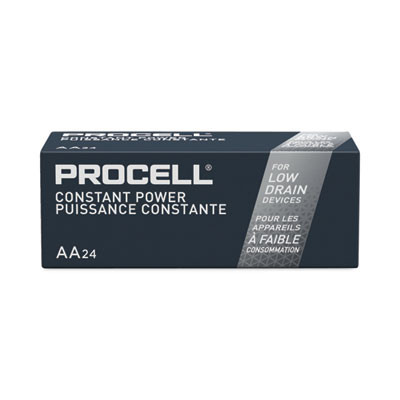 Duracell DURPC1500BKD Procell Alkaline Batteries, AA, 24/Box