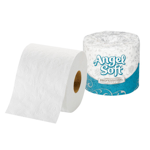 Georgia Pacific Professional GPC16880 Angel Soft ps Premium Bathroom Tissue, 450 Sheets/Roll, 80 Rolls/Case