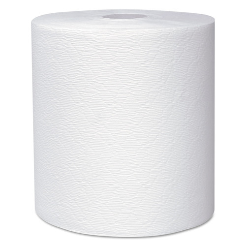 Scott KCC50606 Essential Plus Hard Roll Towels 8" x 600 ft, 1 3/4" Core dia, White, 6 Rolls/CT