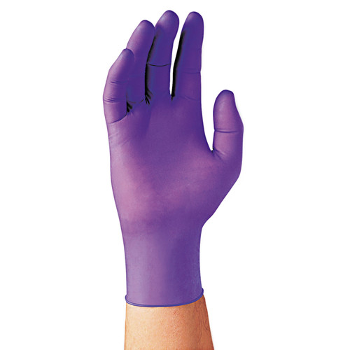 Kimberly-Clark Professional* ANS55083CT PURPLE NITRILE Exam Gloves, 242 mm Length, Large, Purple, 1000/Case
