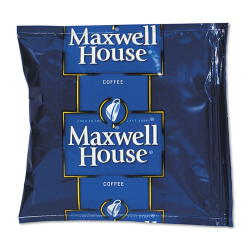 Maxwell House MWH866150 Coffee, Regular Ground, 1.5oz Pack, 42/Case