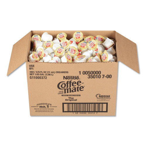 Coffee-mate NES35010 Liquid Coffee Creamer, Original, 0.375 oz Mini-Cups, 360/Case